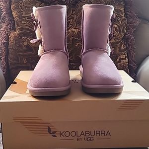 Lavender Ugg Suede Children's Boot